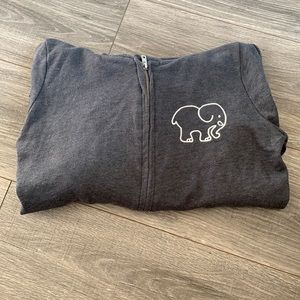 Ivory Ella zip up hoodie